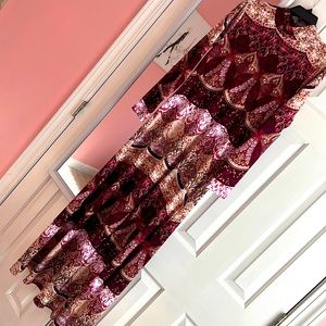 NY&C Long Sleeve Maxi Dress